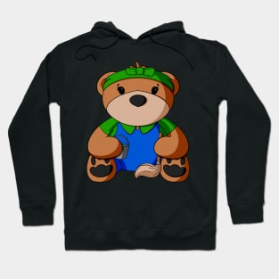 Cleaner Teddy Bear Hoodie